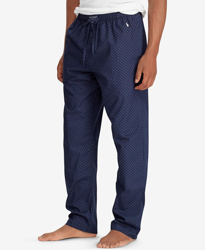Polo Ralph Lauren Men's Woven Cotton Pajama Pants - Macy's