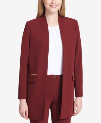 macy's calvin klein suit jacket