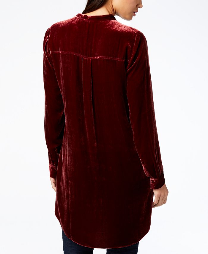 Eileen fisher velvet shirt outlet
