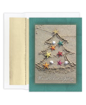 Masterpiece Studios - Sand Tree Holiday Cards
