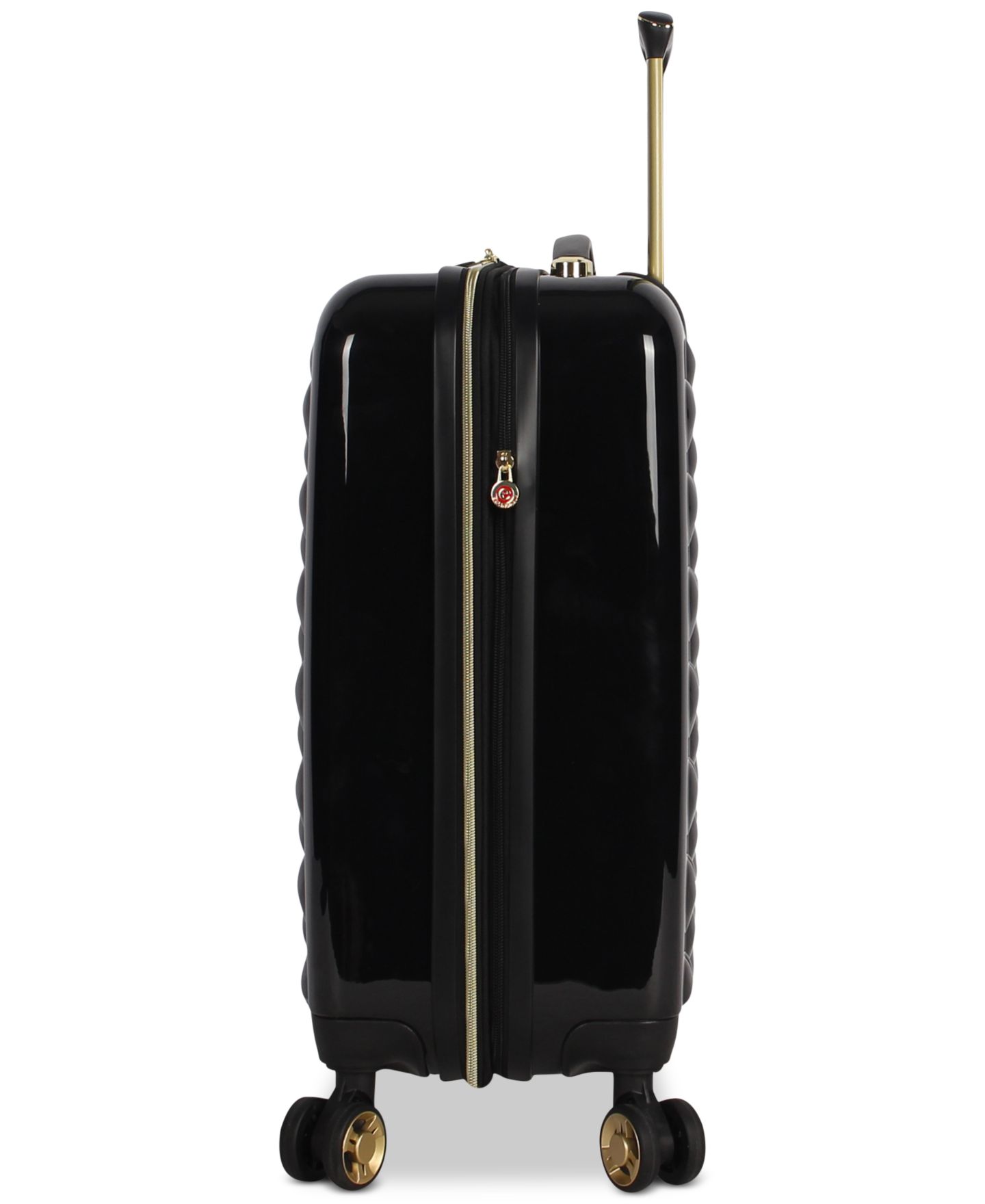 Чемодан Betsey Johnson Heart To Heart Small Carry-on Spinner, цвет: Чёрный — фото 2