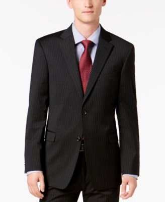 tommy hilfiger pinstripe suit