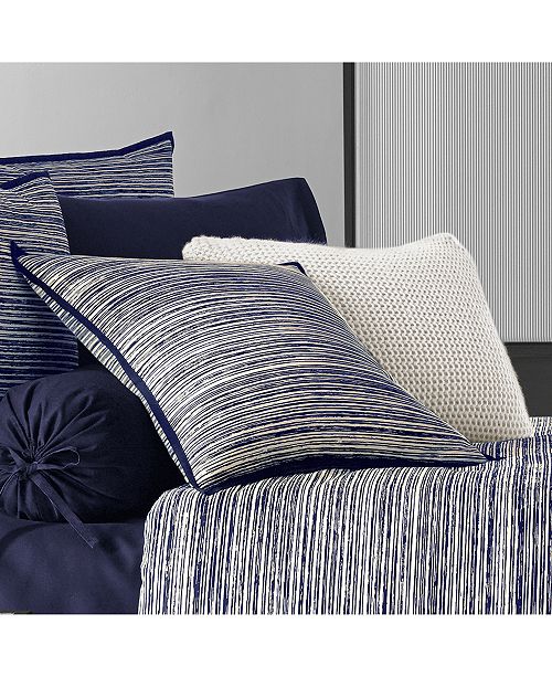 Oscar Oliver Oscar Oliver Flen Cotton Indigo King Duvet Cover