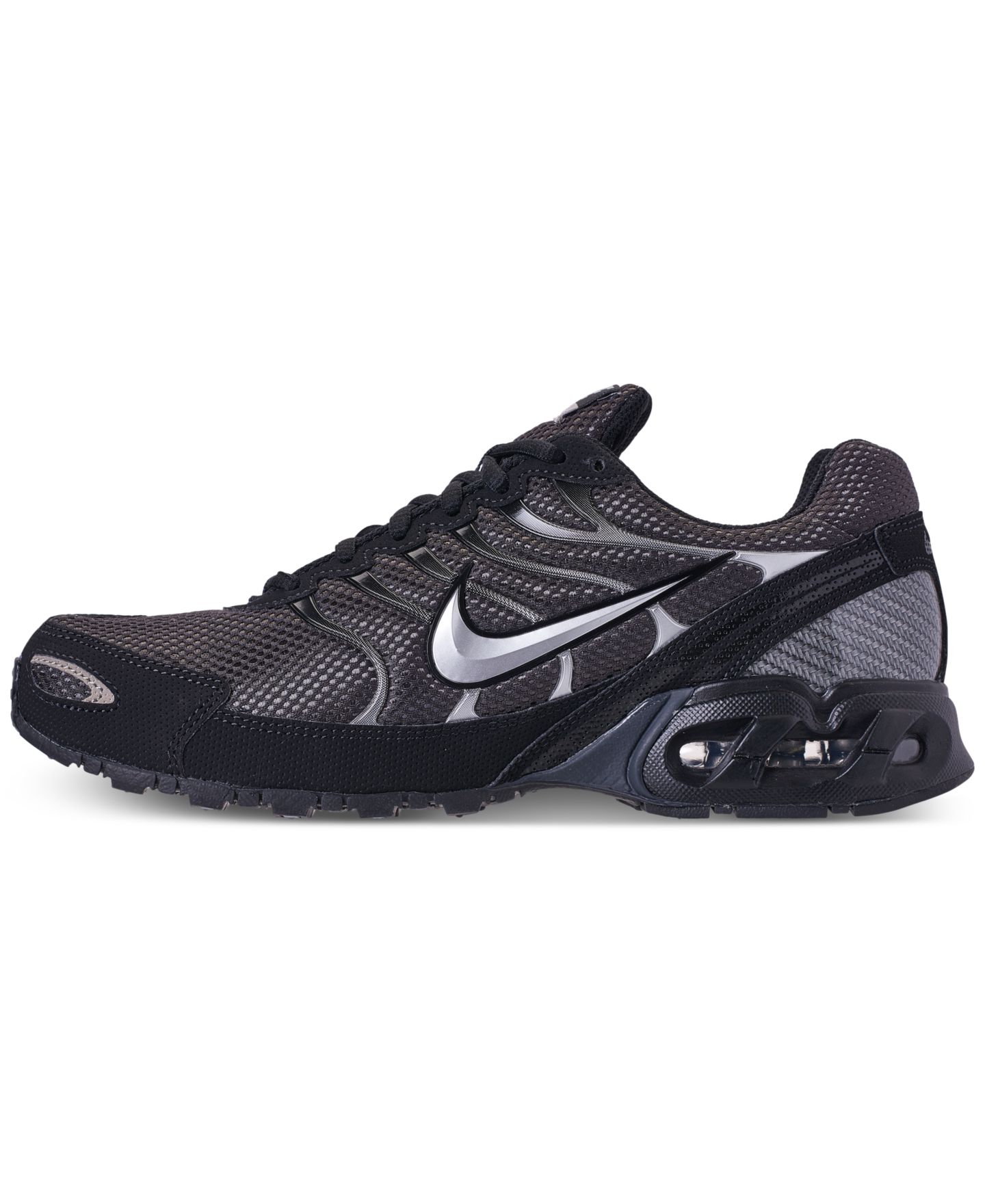 Мужские кроссовки Nike Air Max Torch 4 Running, цвет: Чёрный / Серебряный — фото 3
