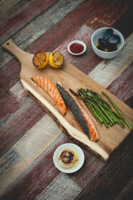 Toscana&reg; by Artisan 24" Acacia Wood Serving Plank