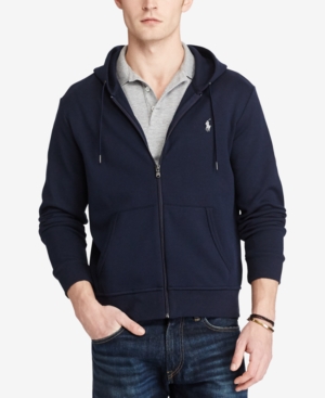 Polo Ralph Lauren Men's Big & Tall Double-Knit Full-Zip Hoodie