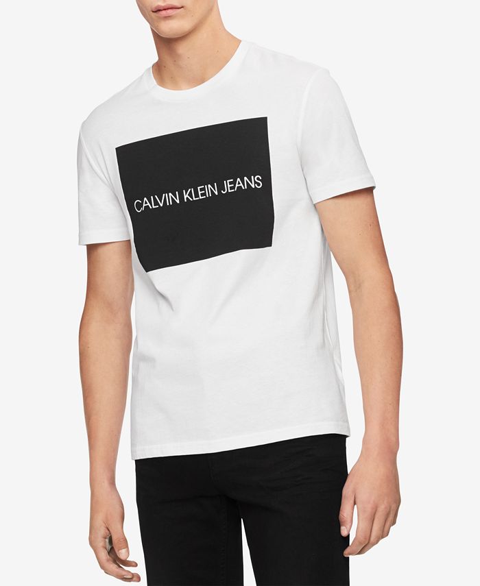 Calvin Klein Jeans Men's Logo Graphic T-Shirt - Macy's