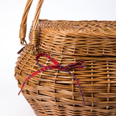 Red Highlander Picnic Basket