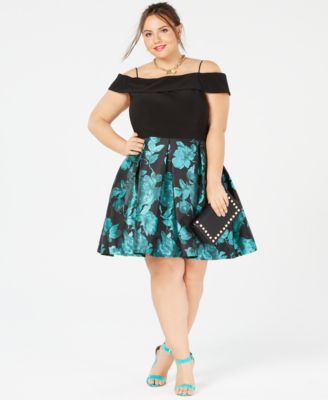 macy's homecoming dresses plus size