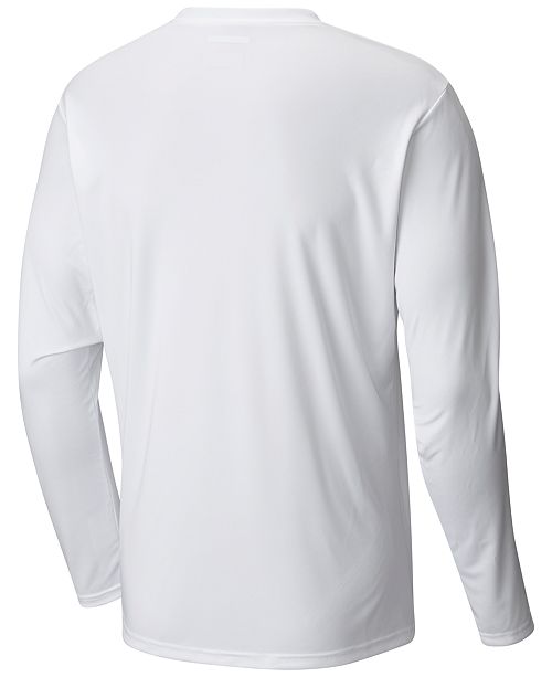Columbia Men's PFG Hook Logo Performance Long Sleeve T-Shirt & Reviews ...
