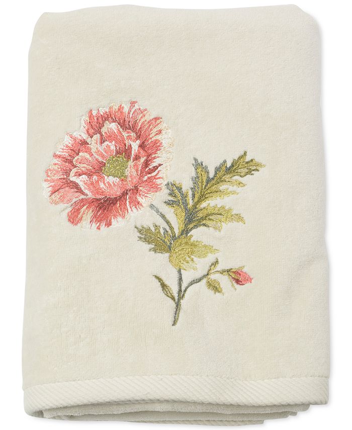 Croscill Daphne Cotton Embroidered Bath Towel Macy's