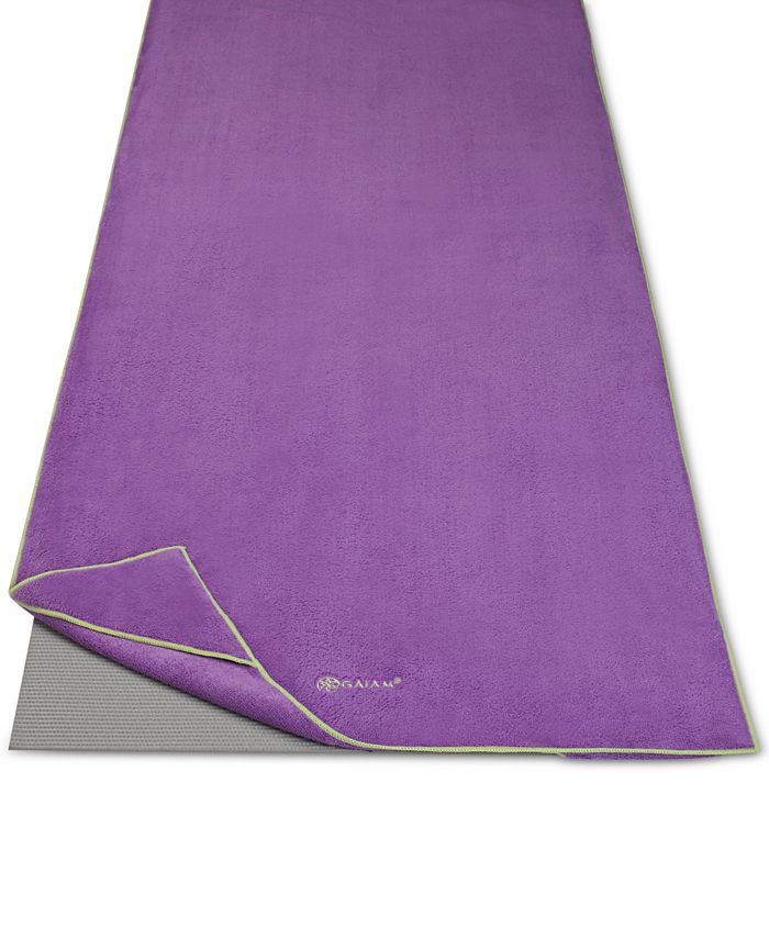 Gaiam Yoga StayPut Mat Towel Macy's