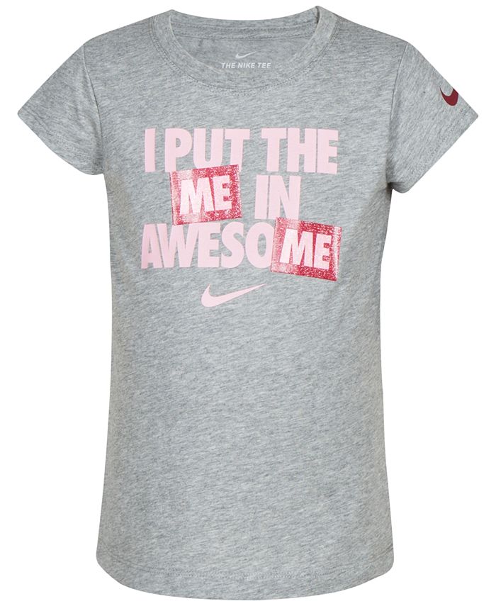 Nike Toddler Girls AwesomePrint TShirt Macy's