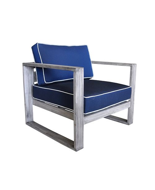 Courtyard Casual Driftwood Teak Modern North Shore Outdoor Club