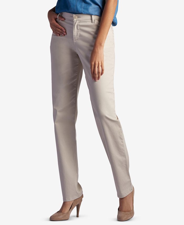 Lee Relaxed Fit Straight Leg Pant - Macy's