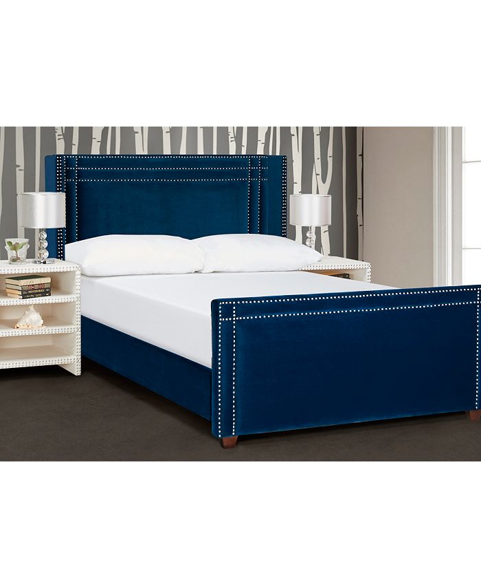 Jennifer Taylor Home Elle Upholstered Bed Macy's