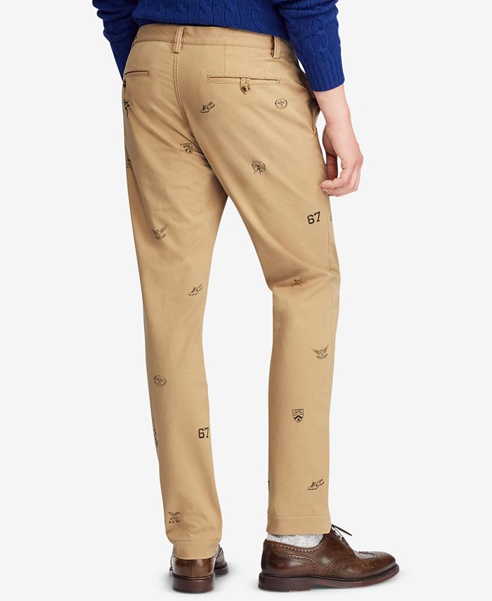 Polo Ralph Lauren Men's Straight Fit Stretch Chino Pants - Macy's