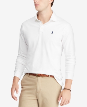 Polo Ralph Lauren Men's Classic Fit Long Sleeve Soft Cotton Polo