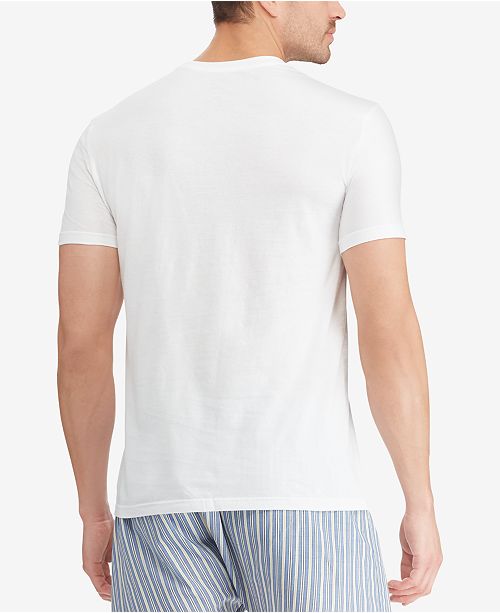 Polo Ralph Lauren Men's 5 Pack CrewNeck Undershirts & Reviews T