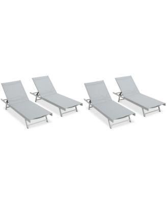 Buxton Chaise Lounge (Set of 4)
