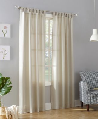 No. 918 Clifford Tab Top Curtain Collection In White