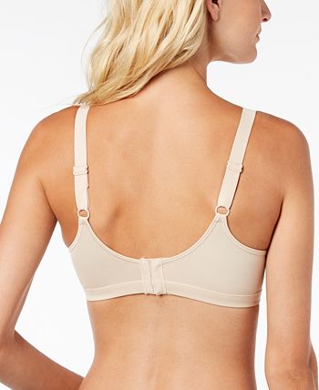 NWT Bali Double Support Back Smoothing Wirefree Bra with Cool