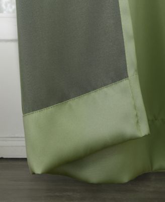 Room Darkening Rod Pocket Curtain Panel