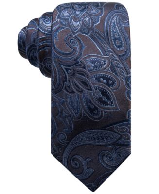 Tasso Elba Men's Paisley Silk Tie, Created for Macy's - Macy's