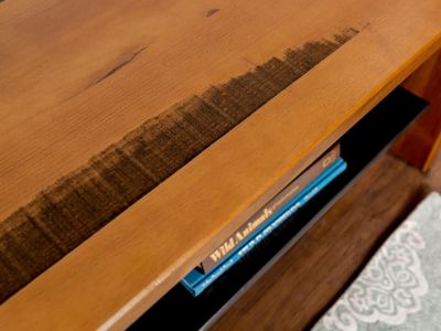 58" Solid Rustic Reclaimed Wood Entry Bench - Amber