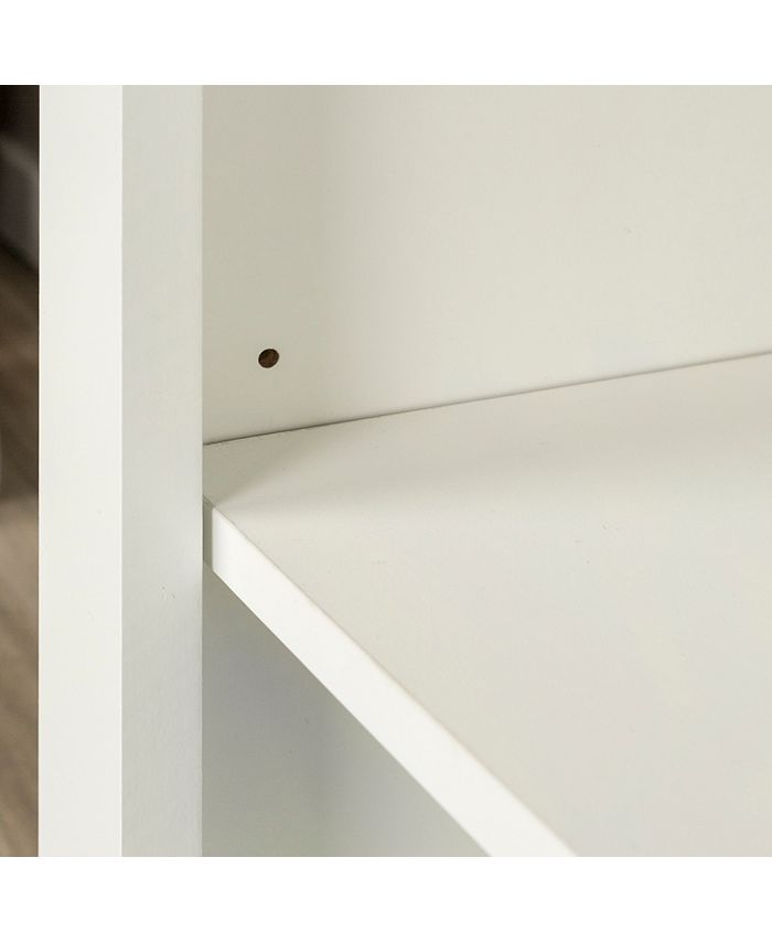 Walker Edison 58" Simple Modern Fireplace TV Console White Macy's