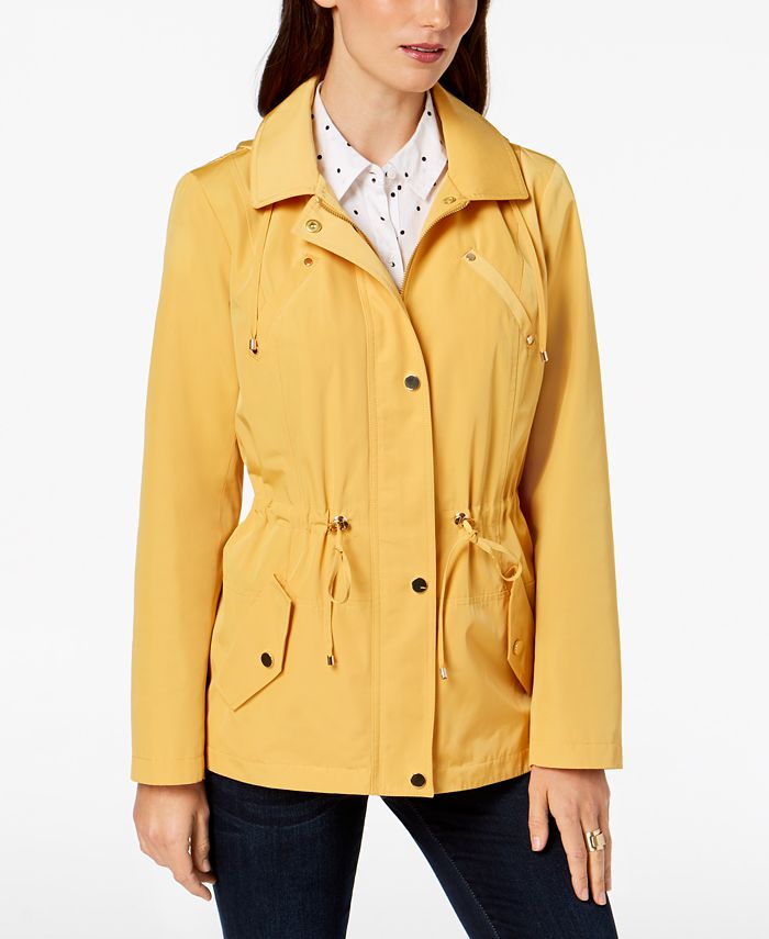 Charter Club Water-Resistant Hooded Anorak Jacket, Created for Macy's ...