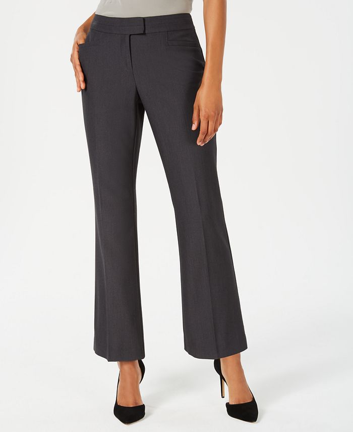 JM Collection Petite Extended-Tab Trousers, Created for Macy's - Macy's
