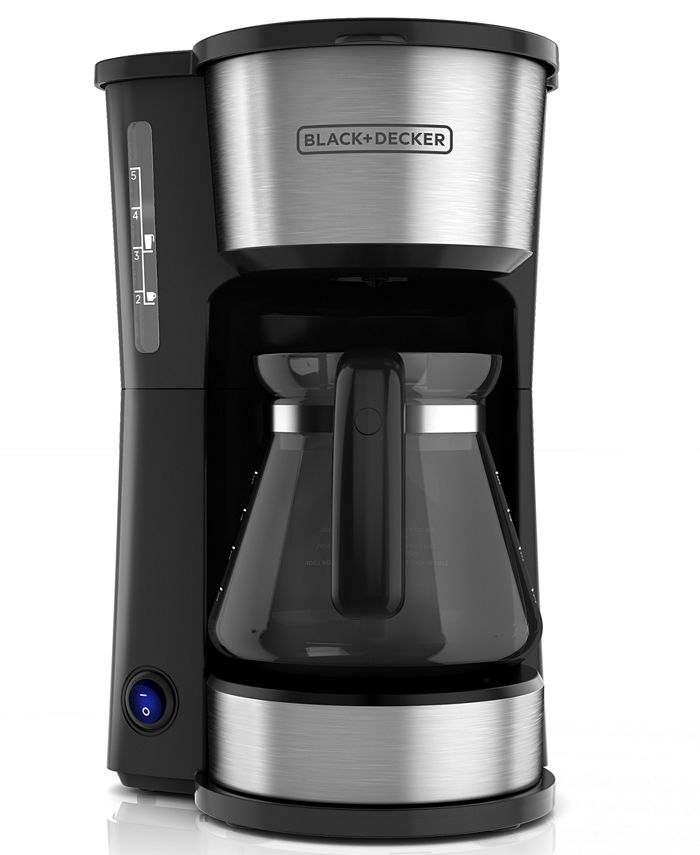 Black & Decker Brew 'n Go Personal Coffeemaker with Travel Mug, Black,  DCM18 - Macy's