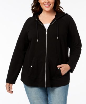 Style & Co - Plus Size Hooded Jacket