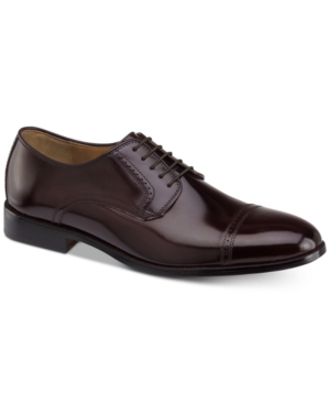 image of Johnston & Murphy Men-s Bradford Cap-Toe Bluchers Men-s Shoes