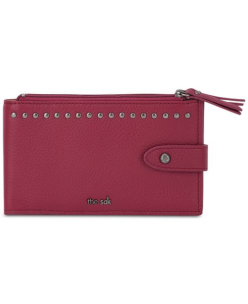 The Sak Silverlake Slim Leather Credit Card Wallet & Reviews - Handbags ...