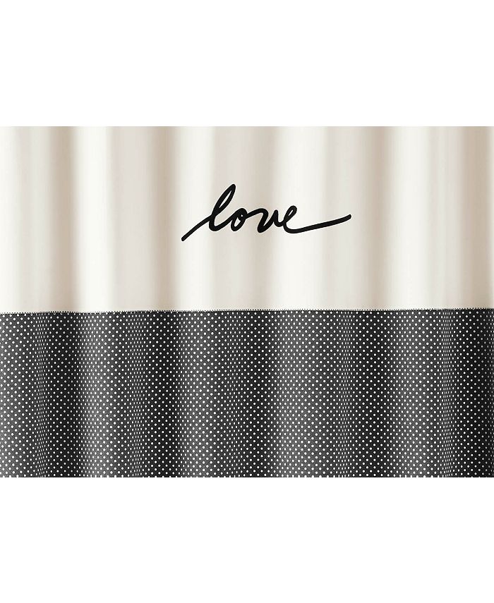 ED Ellen Degeneres Words Shower Curtain Macy's