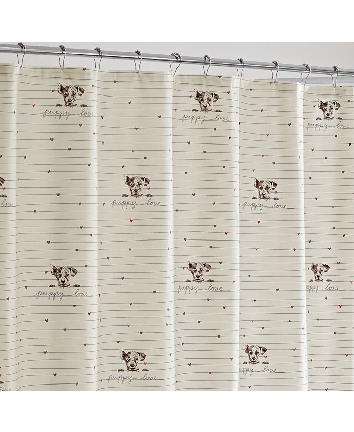 ED Ellen Degeneres CLOSEOUT! Puppy Love Shower Curtain Macy's