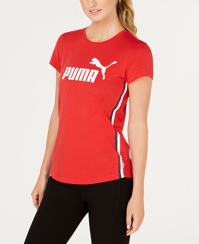 Puma Logo T-Shirt - Macy's