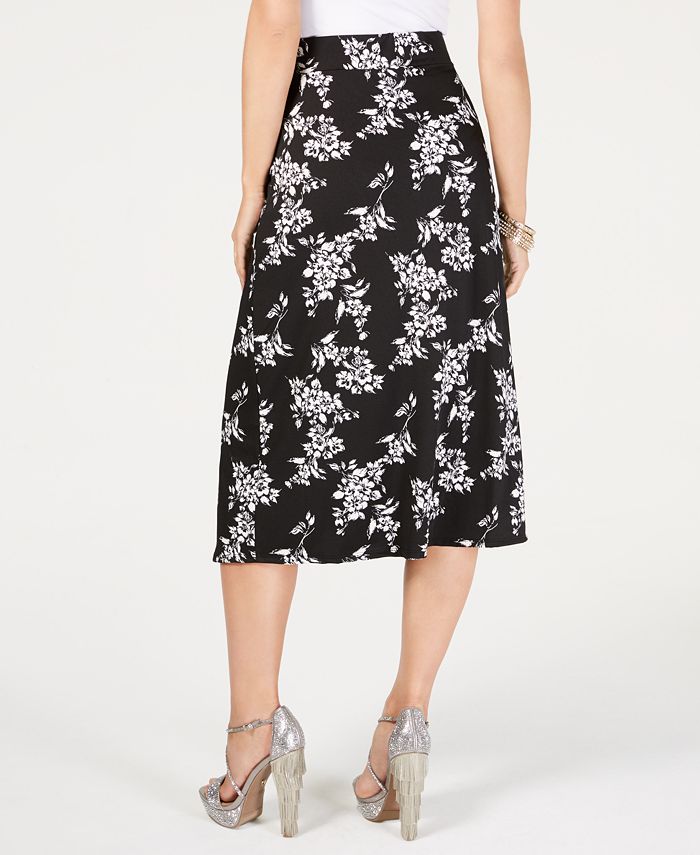 Thalia Sodi Printed Wrap Maxi Skirt, Created for Macy's - Macy's