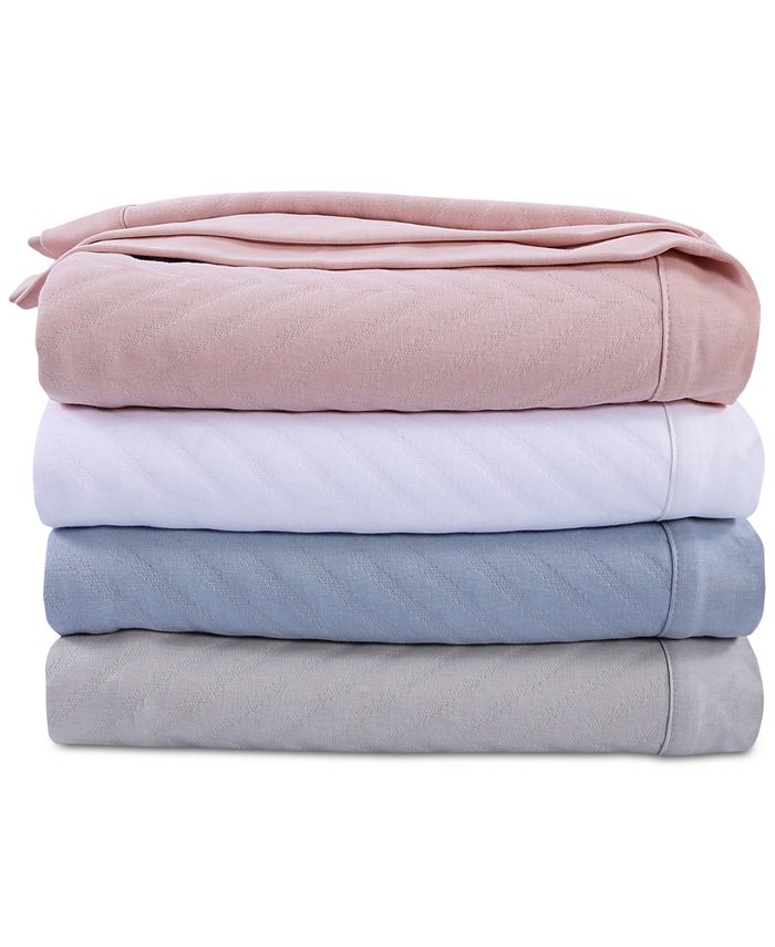 Martha Stewart Collection Triple Knit Twin Blanket, Created for Macy's