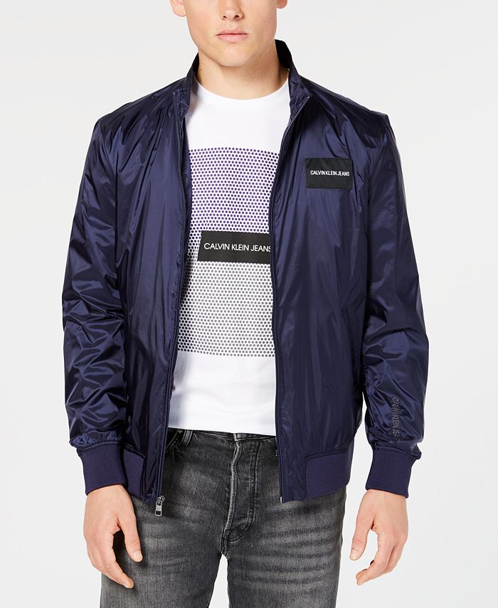 Calvin Klein Jeans Men\'s - Bomber Logo Jacket Macy\'s