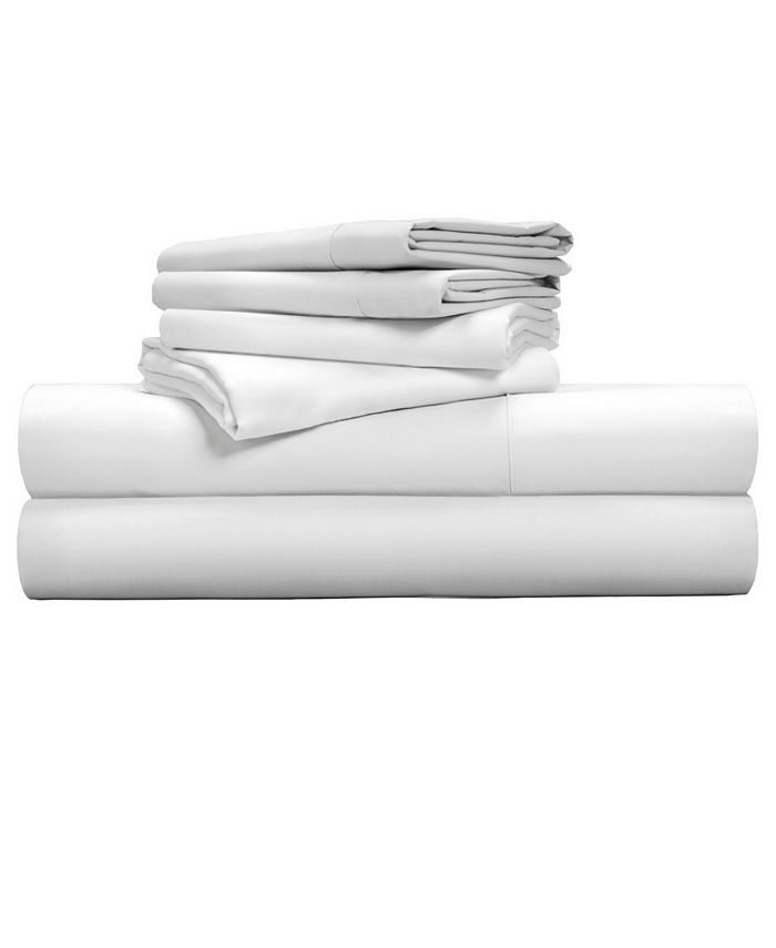 Pillow Guy Luxe Soft & Smooth TENCEL 6Piece Queen Sheet Set & Reviews