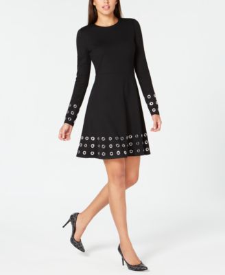 michael kors fit and flare dress