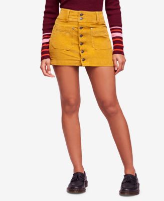 Joanie corduroy 2025 mini skirt