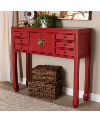 Anacan 6-Drawer Console