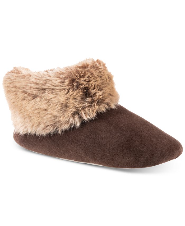 Isotoner bootie slippers online