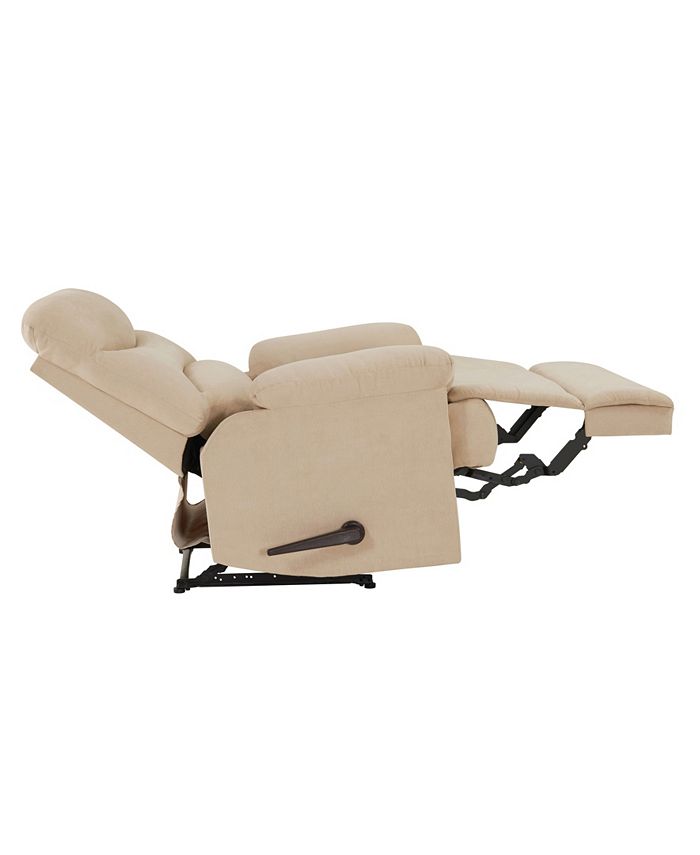 ProLounger Sherwin Wall Hugger Recliner in Gray Microfiber & Reviews