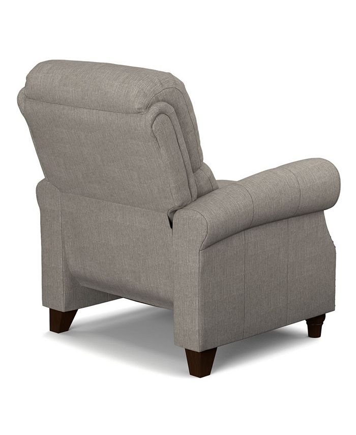 Furniture ProLounger® Push Back Recliner Chair in Dove Gray Linen Macy's