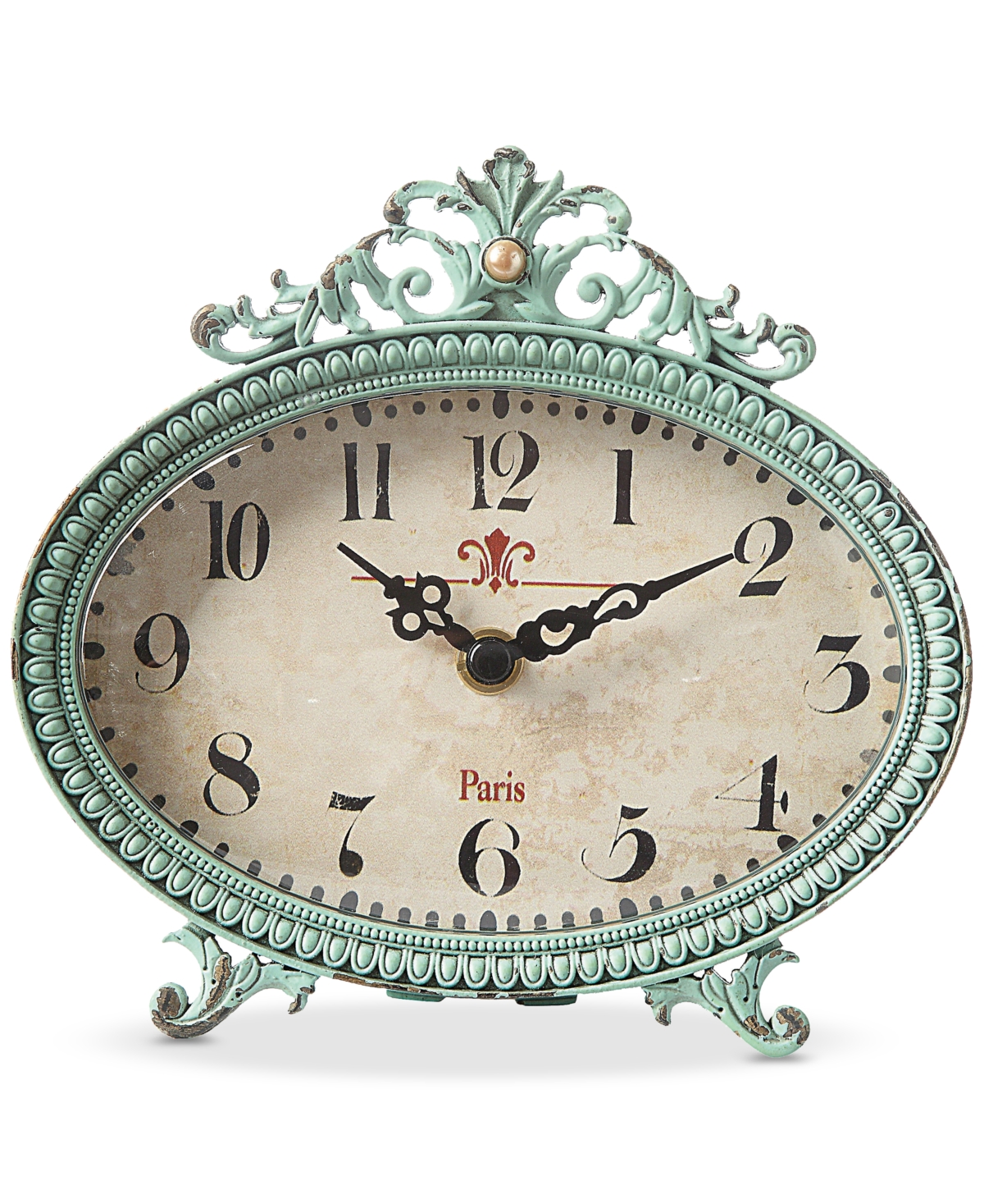 UPC 807472589589 product image for Pewter Mantle Clock | upcitemdb.com